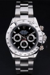 Silver Top Replica 8824 Stainless Steel Strap Daytona Luxury Watch