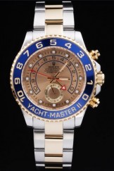Rolex Top Replica 8918 Stainless Steel Strap Gold Yacht-Master II Luxury Watch 234