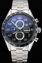 Tag Top Replica 7502 Strap Carrera Luxury watch with ion-plated bezel