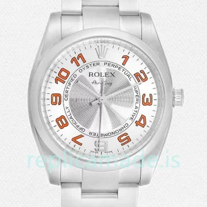 Rolex Air-king 36mm 114200SAO Men's Oyster Bracelet Silver-tone