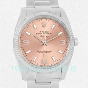 Rolex Air-king 36mm 114234PSO Men's Silver-tone