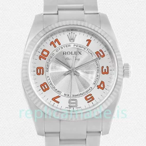 Rolex Air-king Men's 36mm 114234SAO Silver-tone Automatic