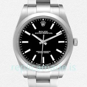 Rolex Oyster Perpetual Unisex 41mm m114300-0002 Black Dial Oyster Bracelet