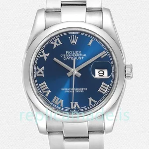 Rolex Datejust 36mm Men's 116200BLRO Oyster Bracelet
