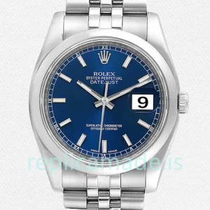 Rolex Datejust Men's 116200BLSJ 36mm Automatic