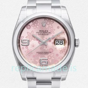 Rolex Datejust 116200PFAO Men's 36mm Oyster Bracelet