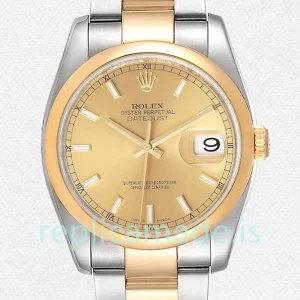 Rolex Datejust Men's 36mm 116203-72203 Oyster Bracelet Automatic