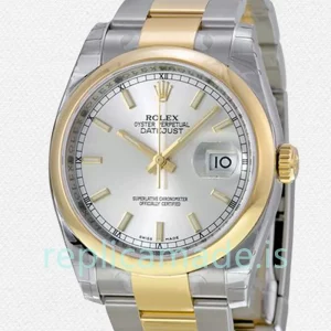 Rolex Datejust Men's 116203SSO 36mm Oyster Bracelet