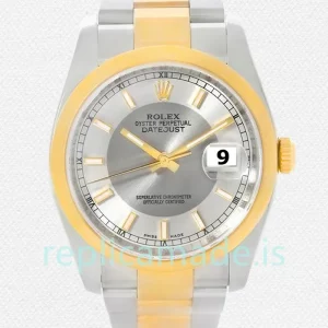 Rolex Datejust 116203STSO 36mm Men's Automatic Silver-tone