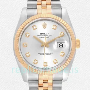 Rolex Datejust 116233SDJ Men's 36mm Black Dial Automatic