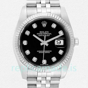 Rolex Datejust 36mm Men's 116234BKDJ Automatic Bracelet