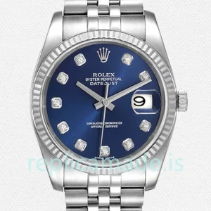 Rolex Datejust 36mm 116234BLDJ Men's Automatic Blue Dial