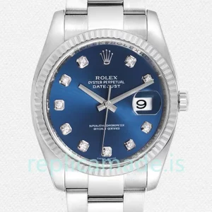 Rolex Datejust Men's 36mm 116234BLDO Blue Dial