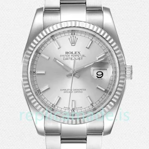 Rolex Datejust 36mm 116234SSO Men's Silver-tone Automatic