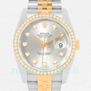 Rolex Datejust Men's 36mm 116243SDJ Automatic Silver-tone