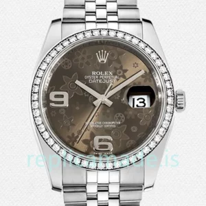 Rolex Datejust Men's 36mm 116244BFAJ Automatic Silver-tone
