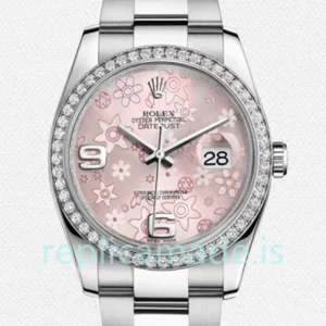 Rolex Datejust Men's 36mm 116244PFAO Silver-tone