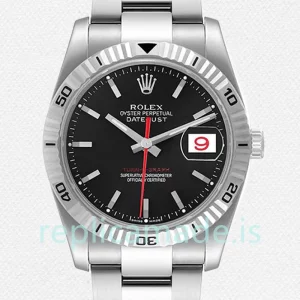 Rolex Datejust Turn-o-graph 116264 36mm Men's Silver-tone Oyster Bracelet/Jubilee Bracelet