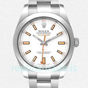 Rolex Milgauss 40mm 116400-72400 Men's White Dial