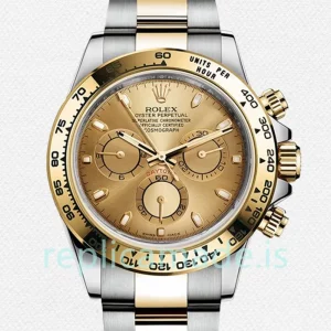 Rolex Daytona 40mm 116503CSO Men's Champagne Dial Silver-tone