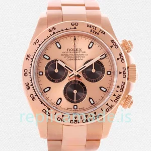 Rolex Daytona 40mm Men's m116505-0009 Rose Gold Dial
