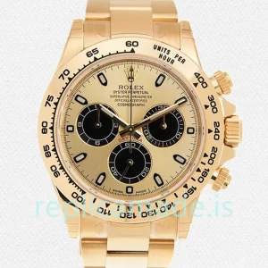 Rolex Daytona 116508BKCSO Men's 40mm Yellow Gold-tone