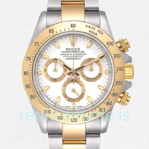 Rolex Daytona 40mm Men's 116523-WSO White Dial Oyster Bracelet