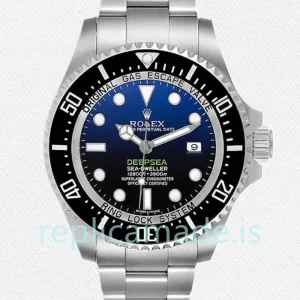 Rolex Sea-Dweller 116660-98210 44mm Men's Silver-tone Deep Blue Dial