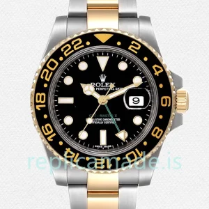 Rolex Gmt Master 40mm Men's 16713BKSO-1 Gold-tone