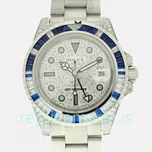 Rolex Gmt Master 116759sa-78209 40mm Men's Silver-tone Oyster Bracelet