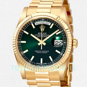 Rolex Day-Date Unisex 118238GNSP 36mm Yellow Gold-tone