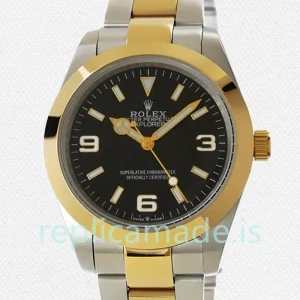 Rolex Explorer 36mm Men's m124273-0001 Silver-tone Oyster Bracelet