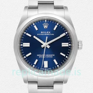 Rolex Oyster Perpetual Unisex m126000-0003 36mm Oyster Bracelet Silver-tone
