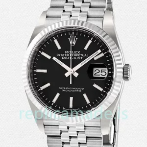 Rolex Datejust 36mm m126200-0003 Men's Silver-tone Jubilee Bracelet