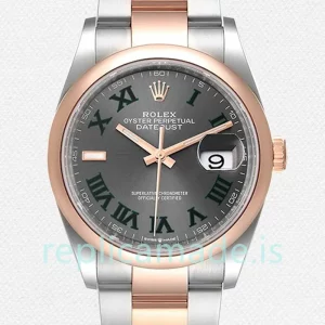 Rolex Datejust 36mm m126201-003 Men's Silver-tone