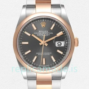 Rolex Datejust 36mm m126201-0014 Men's Grey Dial Automatic