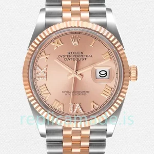 Rolex Datejust m126231-0027 Men's 36mm Silver-tone