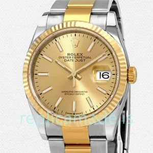 Rolex Datejust Men's 126233CSO 36mm Automatic Champagne Dial
