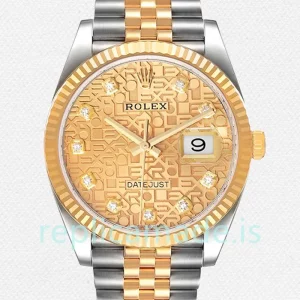 Rolex Datejust m126233-0033 Men's 36mm Jubilee Bracelet Automatic