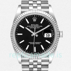 Rolex Datejust Men's 36mm 126234BKSJ Jubilee Bracelet