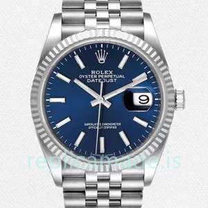 Rolex Datejust 36mm Men's 126234BLSJ Automatic Jubilee Bracelet