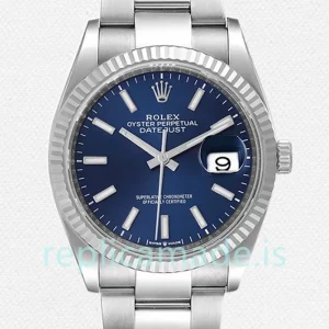 Rolex Datejust Men's 126234BLSO 36mm Automatic Oyster Bracelet