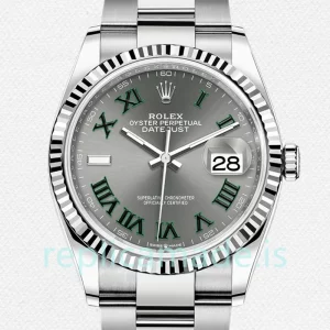 Rolex Datejust Men's m126234-0046 36mm Silver-tone
