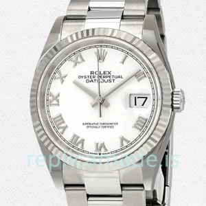 Rolex Datejust 36mm 126234WRO Men's Automatic Silver-tone