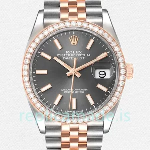 Rolex Datejust 36mm Men's m126281rbr-0001 Jubilee Bracelet