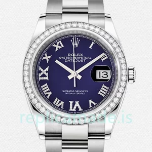 Rolex Datejust Ladies 36mm m126284rbr-0014 Oyster Bracelet