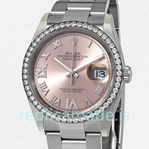 Rolex Datejust m126284rbr-0024 Ladies 36mm Automatic Oyster Bracelet