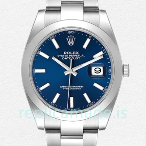Rolex Datejust 41mm m126300-0001 Men's Blue Dial Automatic