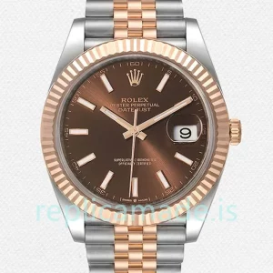 Rolex Datejust 41mm m126331-0002 Men's Chocolate Dial Automatic