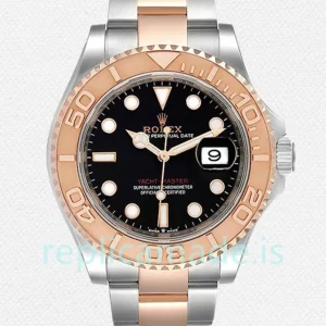 Rolex Yacht-master m126621-0002 40mm Men's Oyster Bracelet Black Dial